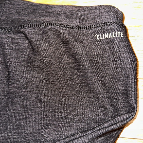 Adidas Black White Pink Workout Leggings Capris Active Climalite Girls 10-12 - Picture 6 of 6